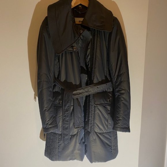 Burberry Belted Jacket with Pockets New Zipper!💜🪡☕️🧵☕️ - Picture 8 of 9